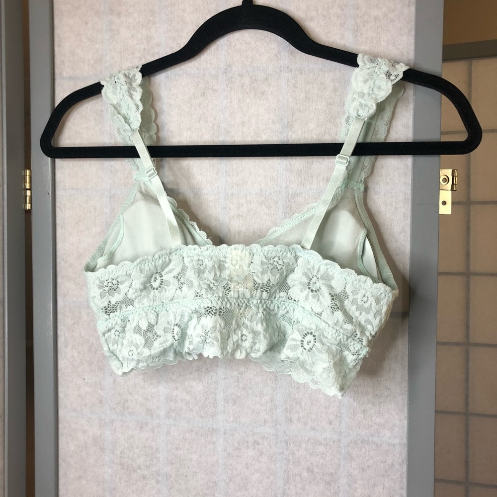 Women’s bralette in sea-foam green - Picture 4 of 4